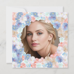 Tarjeta Festiva Amor puro como una Flor