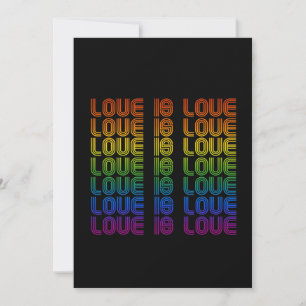 Tarjeta Festiva Amor Retro es Amor