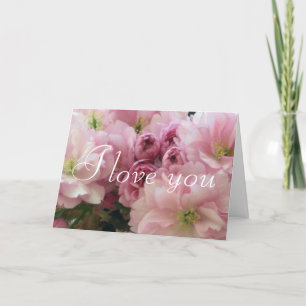 Tarjeta Festiva Amor romántico el día de San Valentín