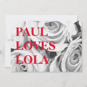 Tarjeta Festiva AMOR rosas flores rosadas ramo ramo ramo ramo, fon