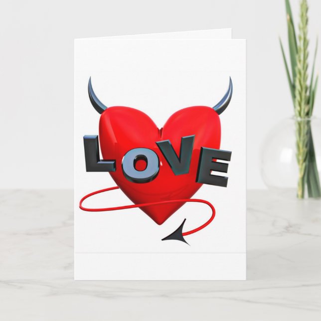 Tarjeta Festiva AMOR travieso (Anverso)