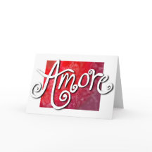Amore - chillón rojo reverso