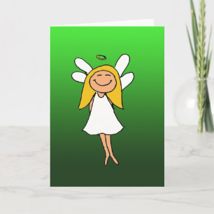 Tarjeta Festiva ángel