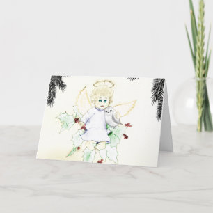 Tarjeta Festiva Ángel