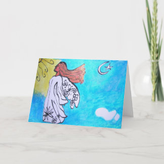 Tarjeta Festiva Ángel