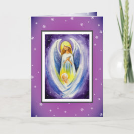 Tarjeta Festiva Ángel