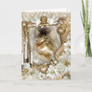 Tarjeta Festiva Angel Blessing Greeting Card