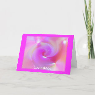 Tarjeta Festiva Ángel de amor