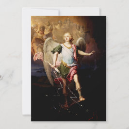 Tarjeta Festiva Ángel de la guarda por Vladimir Borovikovsky