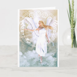 Tarjeta Festiva Ángel de la Luz