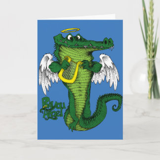 Tarjeta Festiva Ángel del pantano