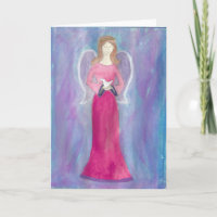 ángel en azul… por el peacewillow