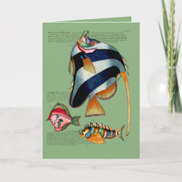 Tarjeta Festiva Angel Fish y sus amigos