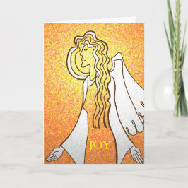 Tarjeta Festiva Angel messenger