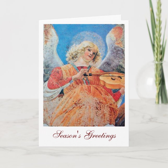 TARJETA FESTIVA ANGEL NAVIDADES DE LA MÚSICA (Anverso)