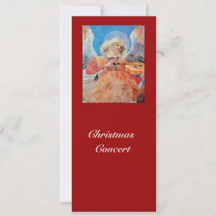 TARJETA FESTIVA ANGEL NAVIDADES MUSICALES