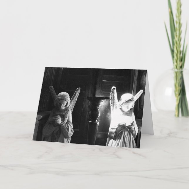 Tarjeta Festiva Ángeles (Anverso)