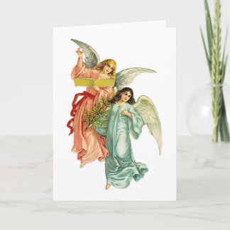 Tarjeta Festiva Ángeles celestiales