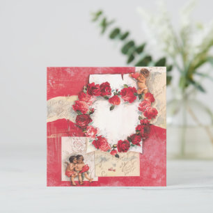 Tarjeta Festiva Ángeles de amor