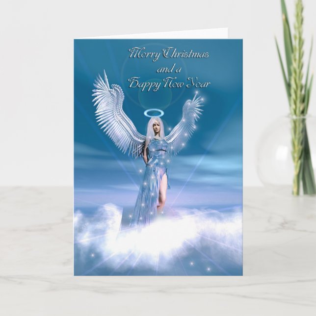 Tarjeta Festiva Angelique (Anverso)