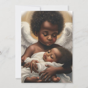 Tarjeta Festiva Angels de bebé