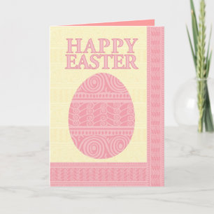 Tarjeta Festiva anguila rosada1