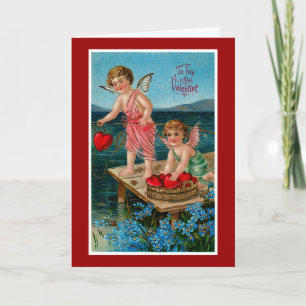 Tarjeta Festiva Ángulos de pesca