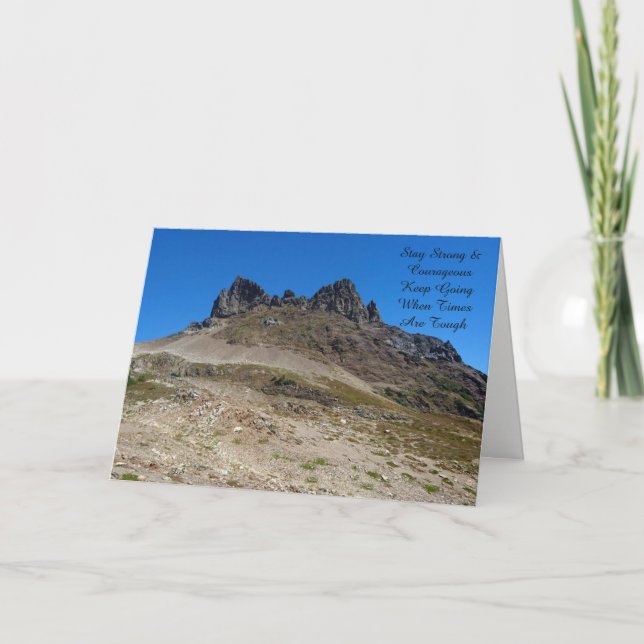 Tarjeta Festiva Animación Para Tiempos Duros (Anverso)