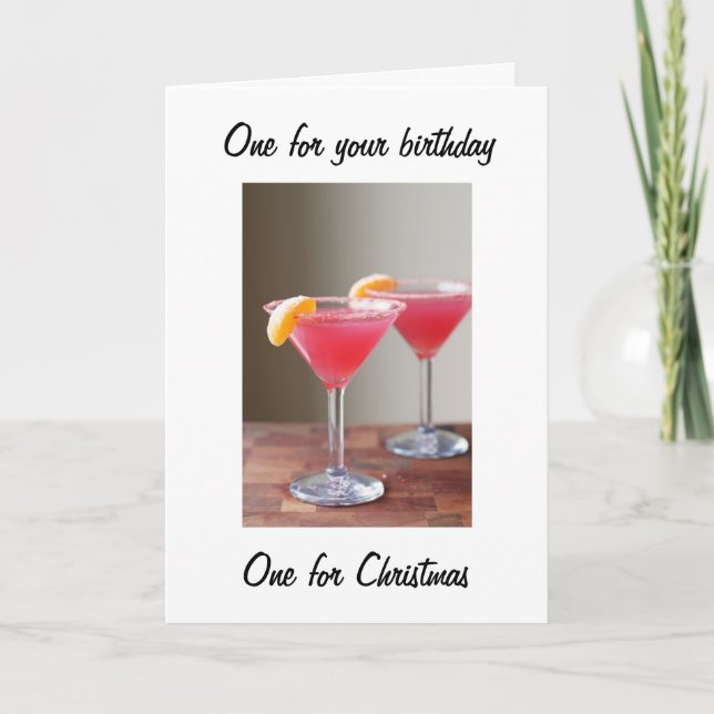 TARJETA FESTIVA ANIMALES DE SUS NAVIDADES CUMPLEAÑOS (Anverso)