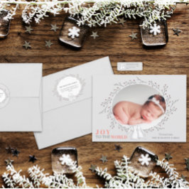 Tarjeta Festiva Animales de Woodland disfrutan de la foto mundial