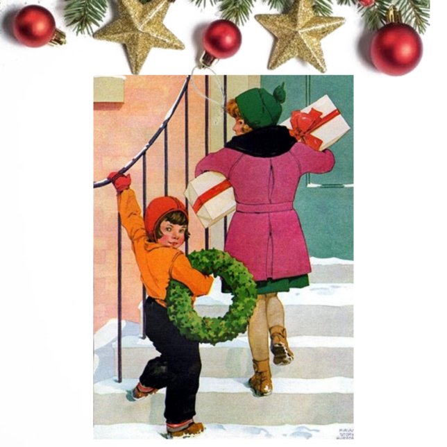 Tarjeta Festiva Animando a los Navidades (Subido por el creador)