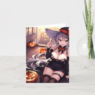 Tarjeta Festiva Anime Halloween R