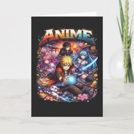 Tarjeta Festiva Anime Legends