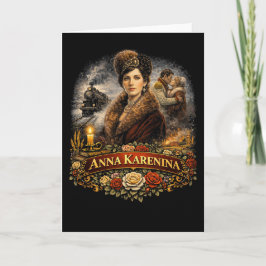Tarjeta Festiva Anna Karenina
