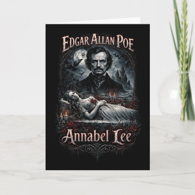 Tarjeta Festiva Annabel Lee (Anverso)