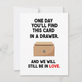 Tarjeta Festiva Anniversary & Valentines Gift for Boyfriend