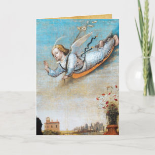 TARJETA FESTIVA ANNUNCIACIÓN ANGEL