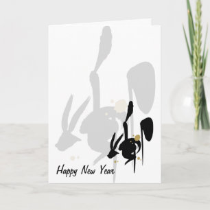 Tarjeta Festiva Año del Conejo