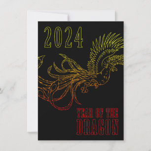 Tarjeta Festiva año del dragón 