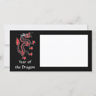 Tarjeta Festiva Año del dragón