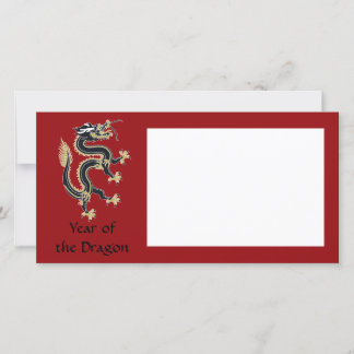 Tarjeta Festiva Año del dragón