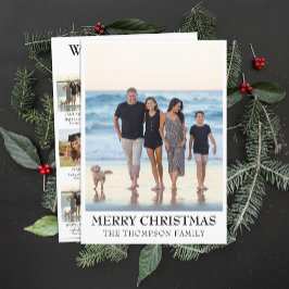 Tarjeta Festiva Año En Revisión De Qué Año Navidades De Collage de