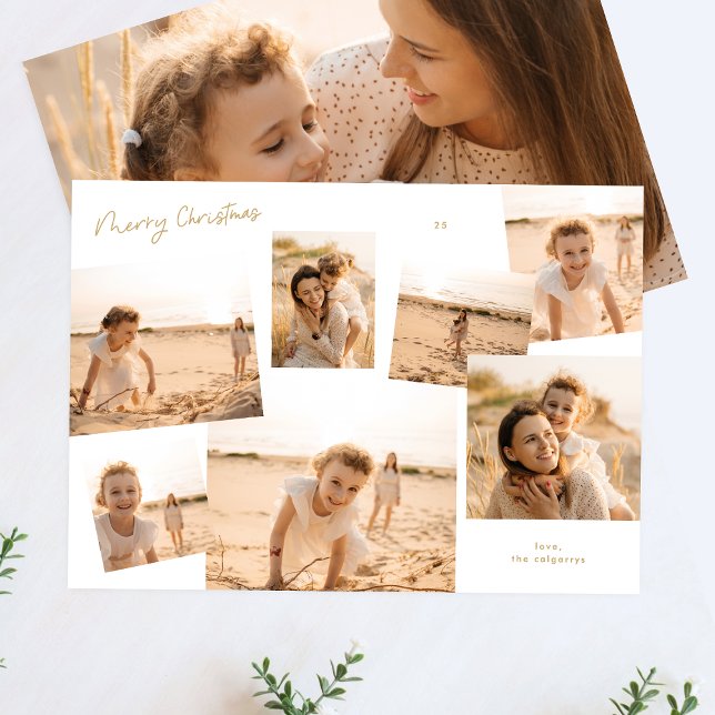 Tarjeta Festiva Año Mínimo En Los Navidades De Revisión 7 Fotograf (Subido por el creador)