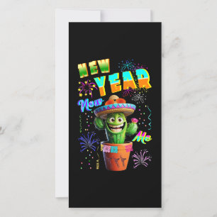 Tarjeta Festiva Año nuevo