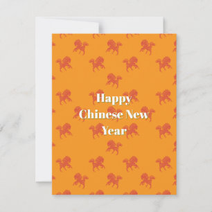 Tarjeta Festiva Año nuevo chino