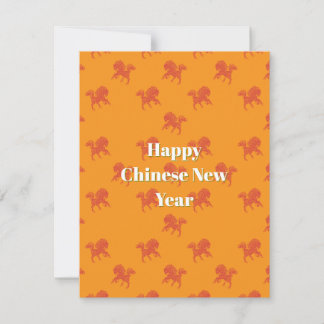 Tarjeta Festiva Año nuevo chino