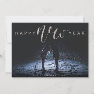 TARJETA FESTIVA AÑO NUEVO DIFÍCIL