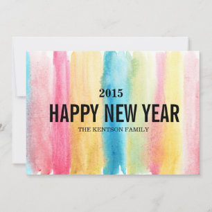 Tarjeta Festiva año nuevo feliz