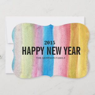 Tarjeta Festiva año nuevo feliz