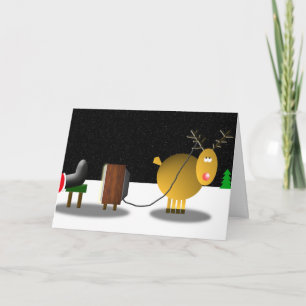 Tarjeta Festiva Antena de la TV